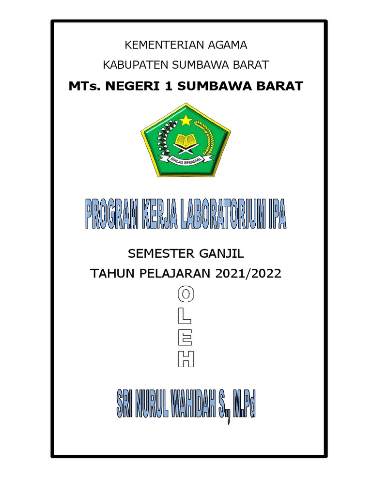 Program Kerja Lab Ipa 20212022 PDF