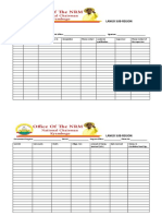 Data Collection Template