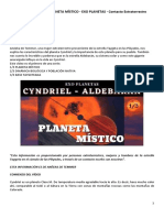 CYNDRIEL ALDEBARÁN - PLANETA MÍSTICO - EXO PLANETAS - Contacto Extraterrestre