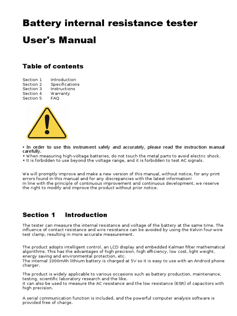 RC3563 Manual English | PDF | Electrical Resistance And Conductance ...