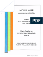 Modul Ajar Perbankan Dasar Kelas X Akl 2223