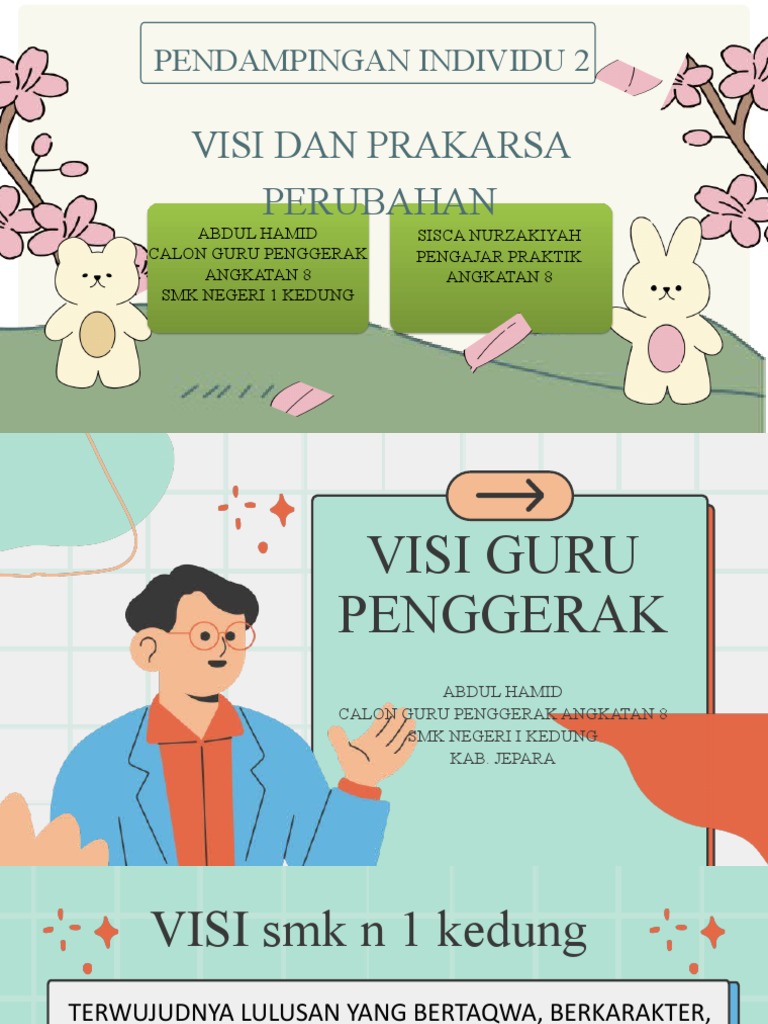 Visi Guru Penggerak | PDF | Karier & Perkembangan | Kesehatan Holistik