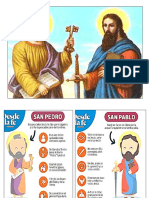 Guia de Trabajo de San Pedro y Ssan Pablo