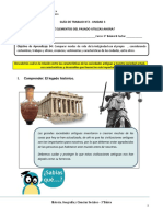 Guia de Trabajo N°2-Unidad 3-Historia-3° Básico B-Qué Elementos Del Pasado Utilizas Ahora