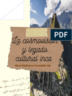La Cosmovisison y Legado Cultural Inca NICOL