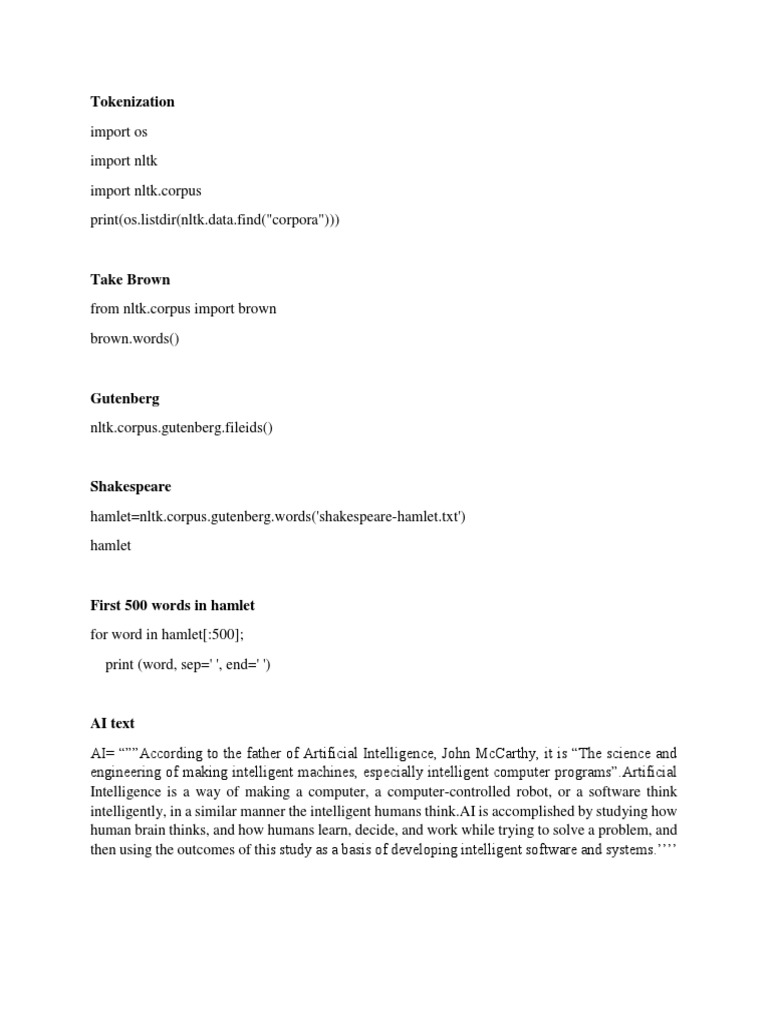 NLP Using Python | PDF