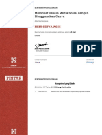 E-Certificate Heni Setya