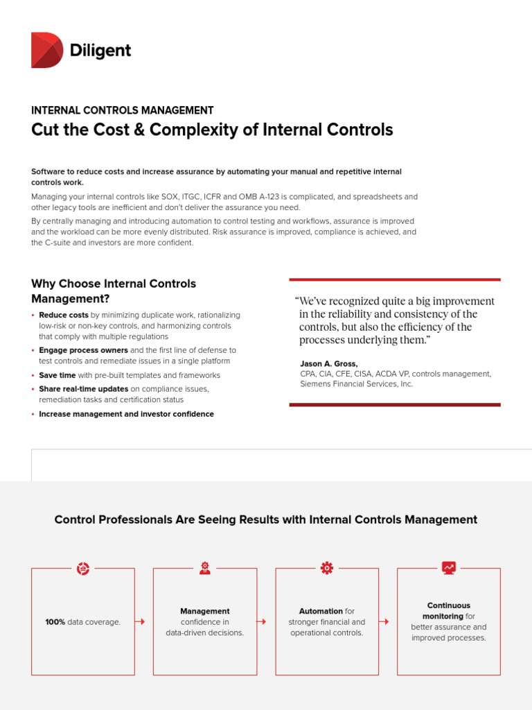 Streamline Internal Controls Management | PDF | Systems Engineering ...