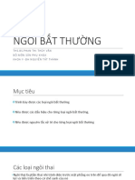 NGÔI BẤT THƯỜNG. SINH KHÓ. CHUYỂN DẠ BẤT THƯỜNG