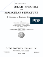 Vdoc - Pub Molecular Spectra and Molecular Structure I Spectra of Diatomic Molecules