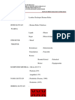 Lembar Deskripsi Batuan Beku