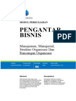 TM 6 Pengantar Manajemen Dan Bisnis Revisi Akt 2020