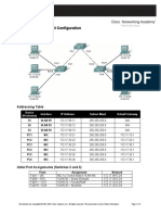 Lab 5 - Creating VLAN - Activity - Document