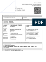 New Regular Passport Application (Minor) : Form No. 1-ENGLISH