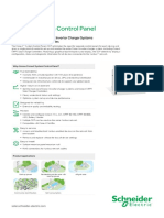 Panneau de Contrôle Schneider Pour Onduleur SW Et XW+ (SCP)