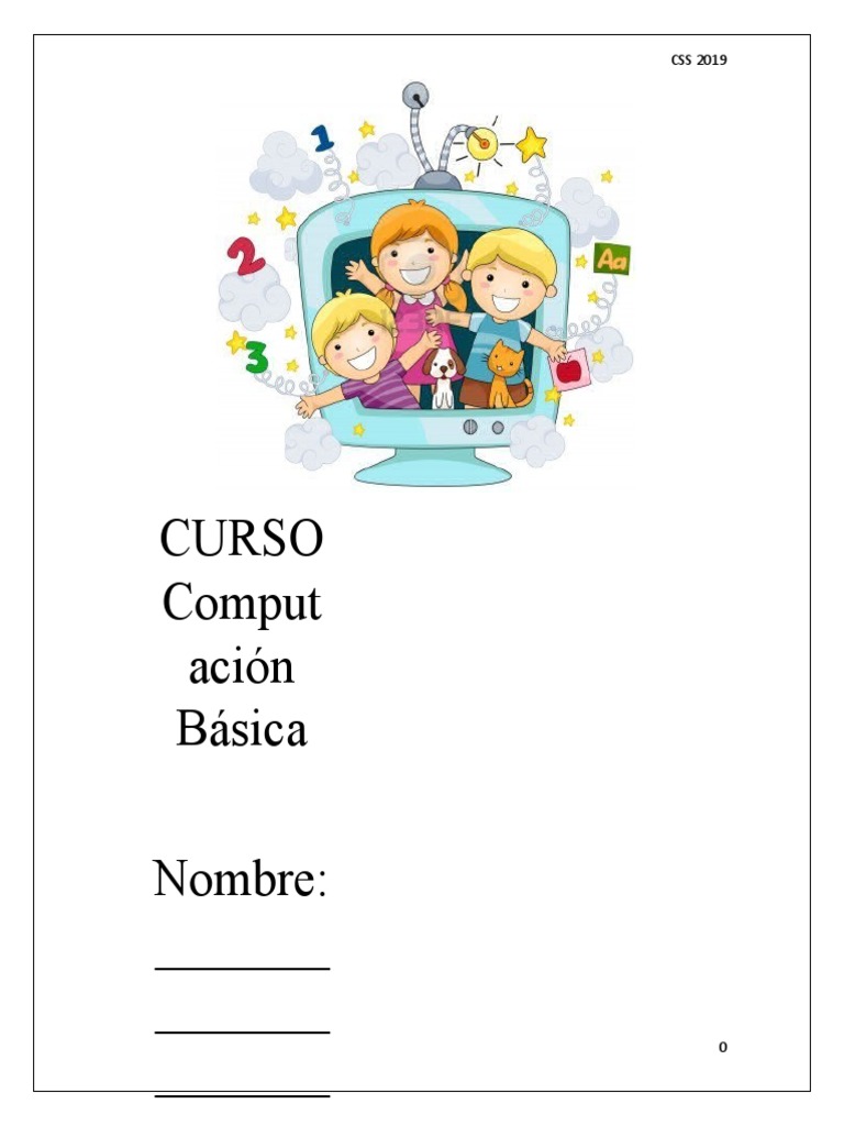 Libro Curso De Computacion Basica Original Pdf Ventana