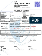 PML22-003734 - Macatuno, Nicolas Fulgencio - $RT-PCR