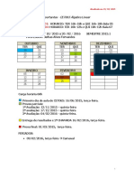 Datas Importantes CET065 T01 e T04 2015.1 ATUALIZADO