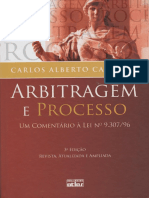 Resumo Arbitragem e Processo Um Comentario A Lei No 930796 Carlos Alberto Carmona