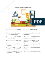 Prepositions of Place & Furniture