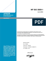 NF ISO 2859-1 - 2000
