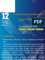 Chapter 12 - Tantangan Dan Hambatan Perekonomian Indonesia