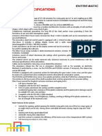 EN - Ditec Power Specifications