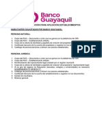 Documentacion Adicional Banco Guayaquil