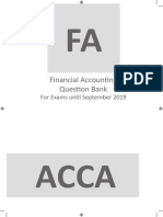 Finanacial Accounting Question Bank