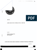 Gamma Dose Rates at Rongelap Atoll, 1954-63 - USAEC (1965) WW