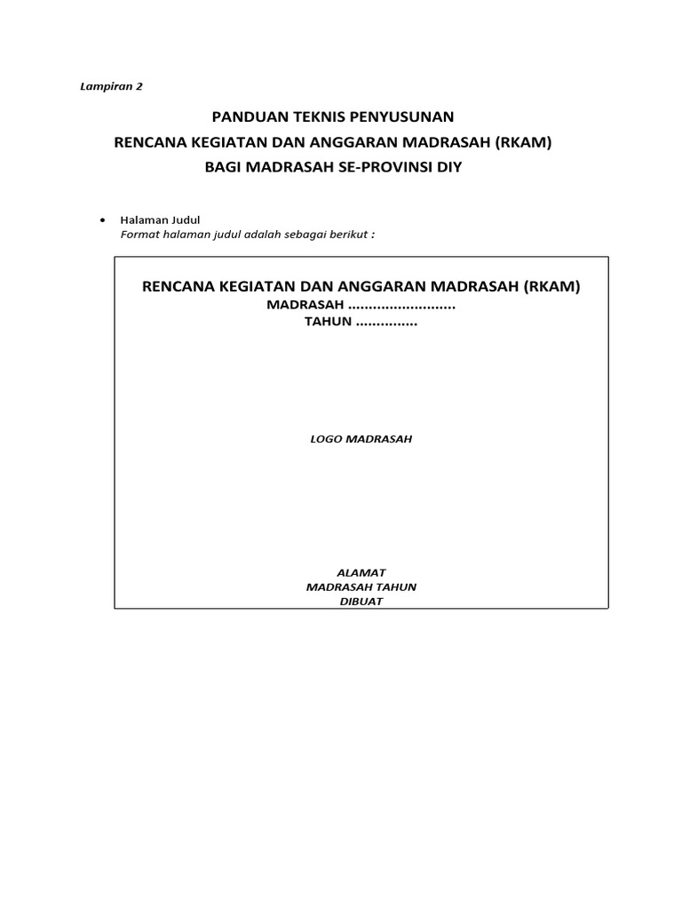 RKAM MTsN 12 Jakarta 2023 | PDF | Karier & Perkembangan | Bisnis
