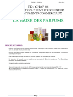 TD Enonce Brise Des Parfums