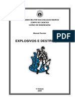 Manual Escolar - Explosivos e Destruições - AMAN 2009