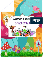 AgendaPreescolae 2022-2023 Animales preescolar