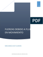 Fuerzas Debido A Fluidos en Movimiento