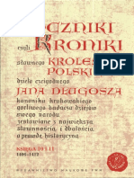 Jana Długosza Roczniki Czyli Kroniki Sławnego Królestwa Polskiego Ks 10-11 (1406-1412)
