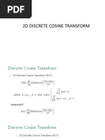 DCT and KL Transform