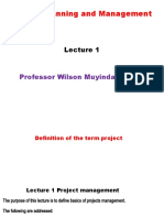 Lecture 1 Project Management 2023 UoJ