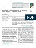 Optimal Duration of Dual Antiplatelet Therapy Post PCI