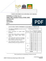 Matematik Percubaan SPM - Kertas 2