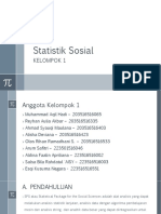 Statistik Sosial