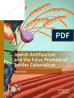 Max Kaiser - Jewish Antifascism and The False Promise of Settler Colonialism-Palgrave Macmillan (2022)