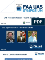 UAS Type Certification Worth The Effort - 2018