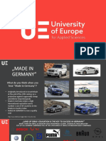 UE Presentation - For Partners