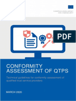 ENISA Report - Conformity Assessment of Qualified Trust Service Providers