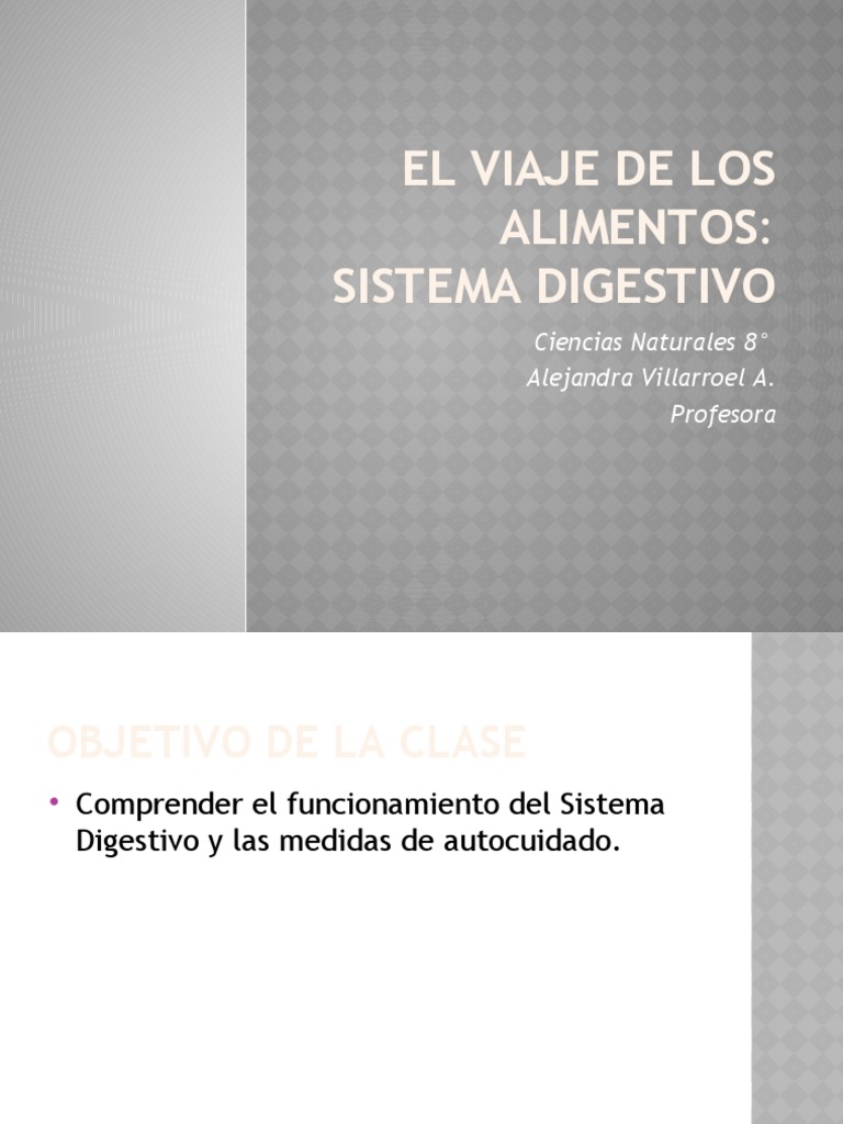 8 Cs Nat Abril 1 El Viaje De Los Alimentos Descargar Gratis Pdf