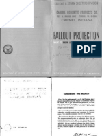 Fallout Protection (US Civil Defense ) H-6 WW