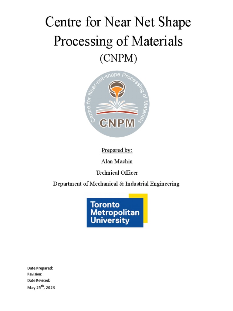 Casting ProcedureDecember 15th, 2016 PDF Applied And