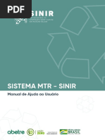 Emissão de MTR no Sistema SINIR | PDF | Computadores