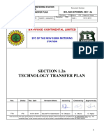 Sec 1.2a Technology Transfer Plan